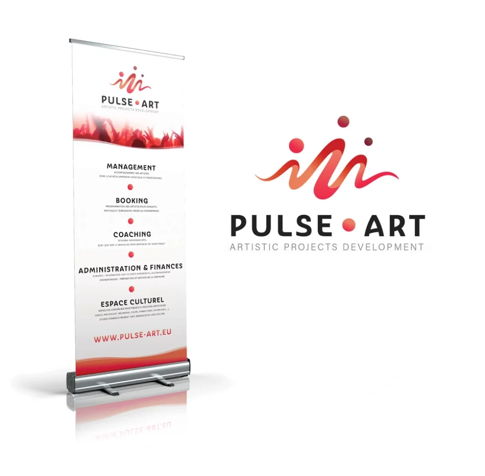 Roll up Pulse Art